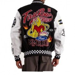 First Row Motorsport Wool Varsity Jacket First Row Motorsport Wool Varsity Jacket