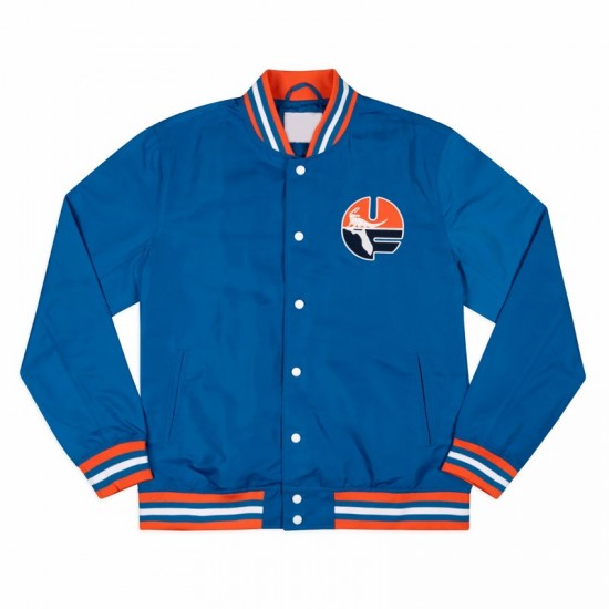 Florida Gators Arched Blue Bomber Jacket Florida Gators Arched Blue Bomber Jacket