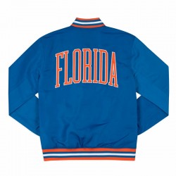 Florida Gators Arched Blue Bomber Jacket