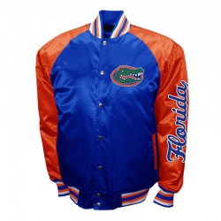 Florida Gators The Game Royal Satin Jacket Florida Gators The Game Royal Satin Jacket