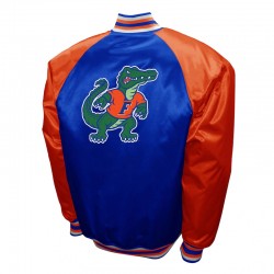 Florida Gators The Game Royal Satin Jacket Florida Gators The Game Royal Satin Jacket