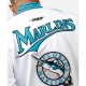 Florida Marlins Logo Game Day White Jacket Florida Marlins Logo Game Day White Jacket