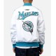 Florida Marlins Logo Game Day White Jacket Florida Marlins Logo Game Day White Jacket