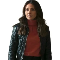 Fool Me Once Michelle Keegan Quilted Leather Jacket
