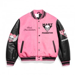 Foundation Bret Hart Varsity Jacket