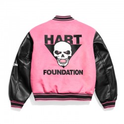 Foundation Bret Hart Varsity Jacket Foundation Bret Hart Varsity Jacket