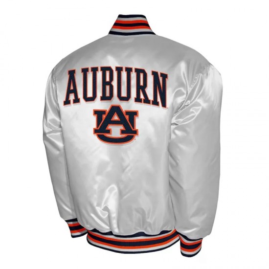 Franchise Club Auburn Tigers Satin Jacket Franchise Club Auburn Tigers Satin Jacket