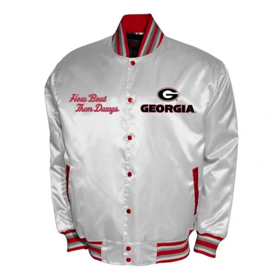 Franchise Club Georgia Bulldogs Satin Jacket Franchise Club Georgia Bulldogs Satin Jacket