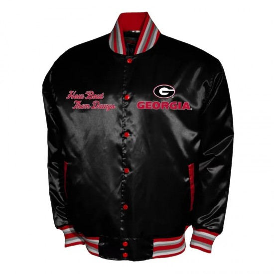 Franchise Club Georgia Bulldogs Satin Jacket Franchise Club Georgia Bulldogs Satin Jacket