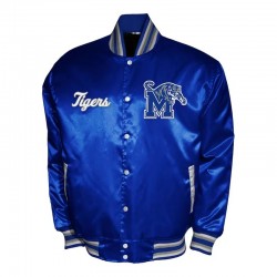 Franchise Club Memphis Tigers Satin Jacket 