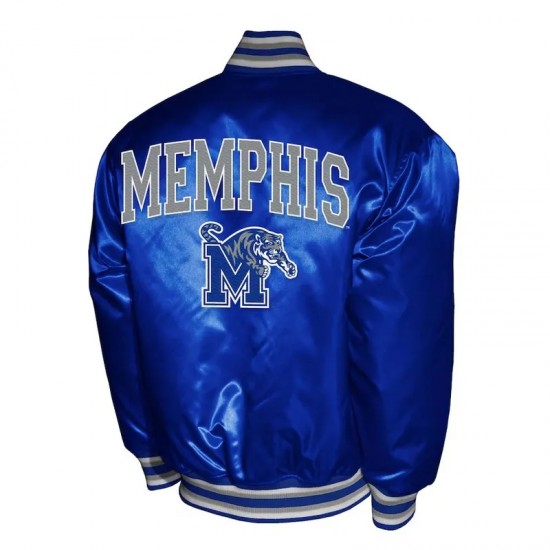 Franchise Club Memphis Tigers Satin Jacket Franchise Club Memphis Tigers Satin Jacket