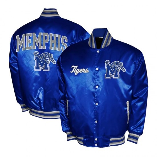 Franchise Club Memphis Tigers Satin Jacket Franchise Club Memphis Tigers Satin Jacket