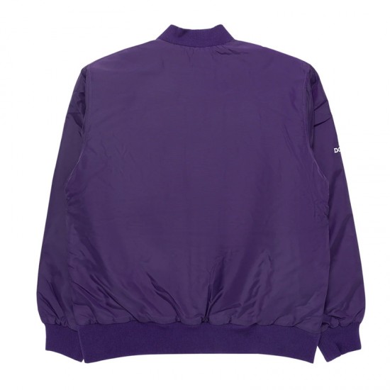 Fremantle Dockers Purple Bomber Jacket Fremantle Dockers Purple Bomber Jacket