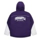 Fremantle Dockers Stadium Purple and White Hooded Jacket Fremantle Dockers Stadium Purple and White Hooded Jacket