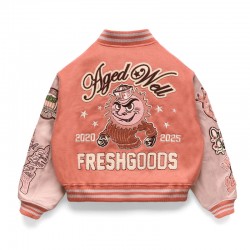 Freshgoods Aged Well Varsity – Peach Orange Edition Freshgoods Aged Well Varsity – Peach Orange Edition