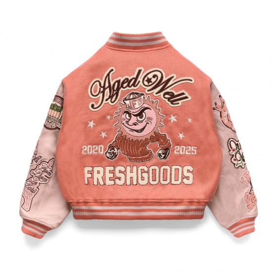 Freshgoods Aged Well Varsity – Peach Orange Edition Freshgoods Aged Well Varsity – Peach Orange Edition