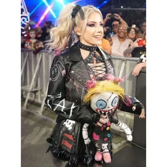 Friends 4 Ever Alexa Bliss Leather Jacket Friends 4 Ever Alexa Bliss Leather Jacket