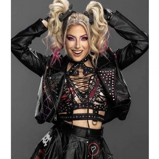 Friends 4 Ever Alexa Bliss Leather Jacket Friends 4 Ever Alexa Bliss Leather Jacket