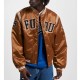 Fubu College Teddy Varsity Satin Jacket