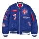 Full-Zip Chicago Cubs Royal Bomber Jacket Full-Zip Chicago Cubs Royal Bomber Jacket