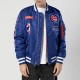 Full-Zip Chicago Cubs Royal Bomber Jacket Full-Zip Chicago Cubs Royal Bomber Jacket