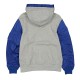 Full-Zip Heather LA Dodgers Gray/Royal Hoodie Jacket Full-Zip Heather LA Dodgers Gray/Royal Hoodie Jacket