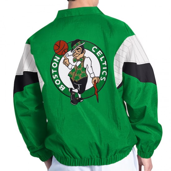 Full-Zip Yard Line Boston Celtics Kelly Green Jacket Full-Zip Yard Line Boston Celtics Kelly Green Jacket