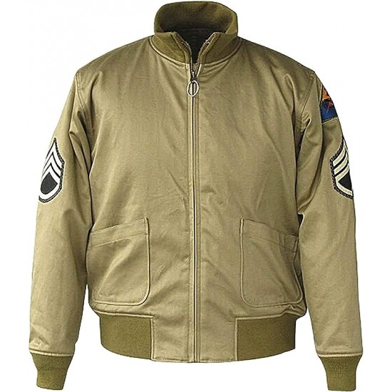 Fury Brad Pitt Tanker WW2 Jacket