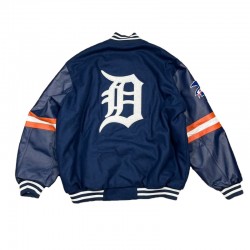 G-III Detroit Tigers Navy Varsity Jacket G-III Detroit Tigers Navy Varsity Jacket