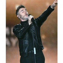 Gary Barlow F1 75 Leather Jacket Gary Barlow F1 75 Leather Jacket