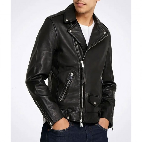 Geek Girl Liam Woodrum Leather Jacket Geek Girl Liam Woodrum Leather Jacket