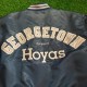 Georgetown Hoyas University 90s Navy Satin Jacket