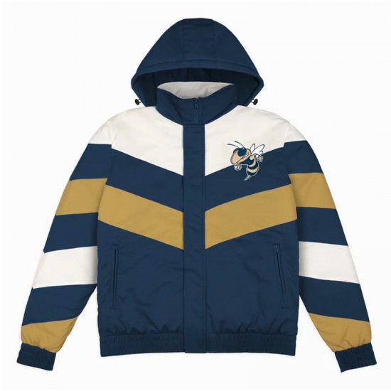 Georgia Tech Yellow Gamebreaker Hooded Jacket