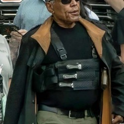 Giancarlo Esposito Black Coat Captain America Brave New World Giancarlo Esposito Black Coat Captain America Brave New World