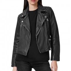 Ginny & Georgia S03 Brianne Howey Black Leather Jacket Ginny & Georgia S03 Brianne Howey Black Leather Jacket