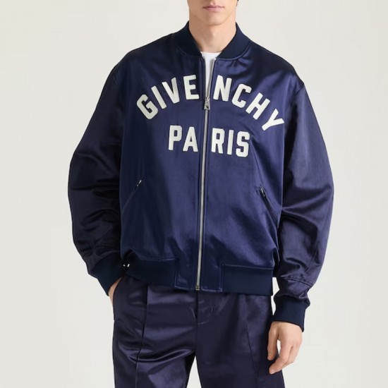 Givenchy Paris Couture Seam Satin Jacket