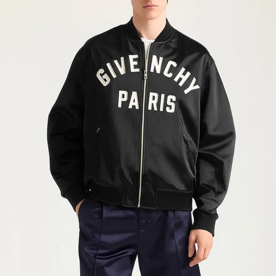 Givenchy Paris Couture Seam Satin Jacket