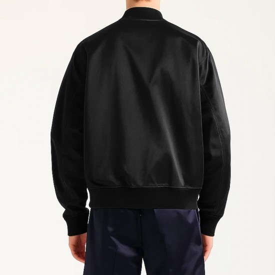 Givenchy Paris Couture Seam Satin Jacket