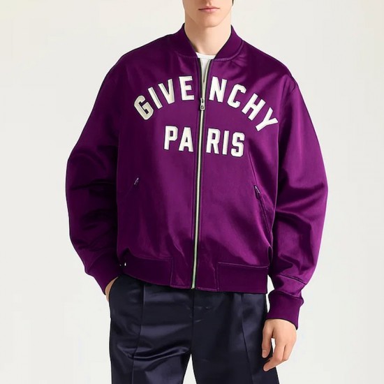 Givenchy Paris Couture Seam Satin Jacket