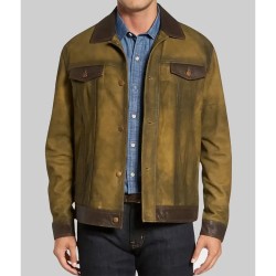 Glen Powell Hit Man Leather Jacket