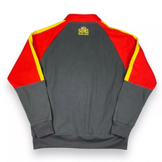 Gold Coast Suns Players New Balance Tracksuit Top Jacket Gold Coast Suns Players New Balance Tracksuit Top Jacket