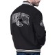 Golden State Warriors Blackout Corduroy Varsity Jacket Golden State Warriors Blackout Corduroy Varsity Jacket