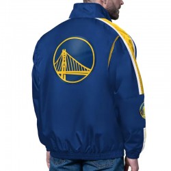 Golden State Warriors Freestyle Royal Lightweight Full-Zip Jacket