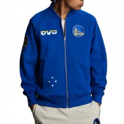 Golden State Warriors Royal Fleece Jacket – Owl Edition 