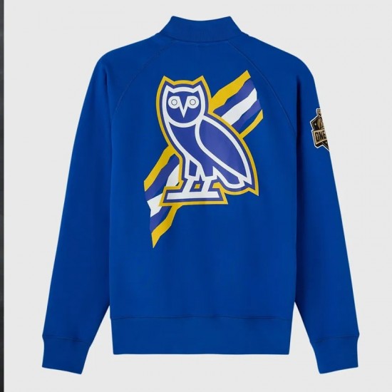 Golden State Warriors Royal Fleece Jacket – Owl Edition