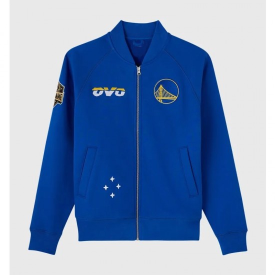 Golden State Warriors Royal Fleece Jacket – Owl Edition