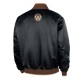 Golden State Warriors Remix Courtside Black Bomber Jacket