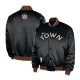 Golden State Warriors Remix Courtside Black Bomber Jacket Golden State Warriors Remix Courtside Black Bomber Jacket