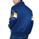 Golden State Warriors Triple Option Varsity Satin Jacket