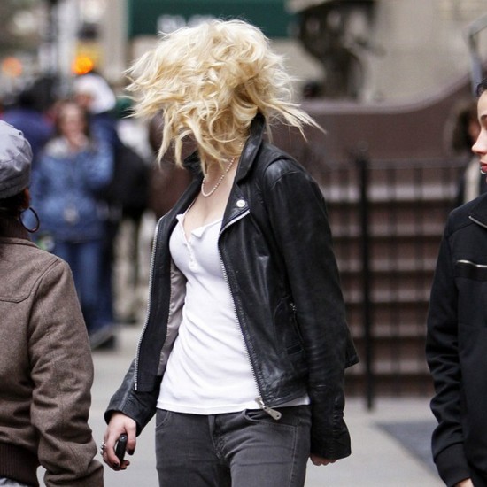 Gossip Girl Taylor Momsen Zipper Pockets Leather Jacket